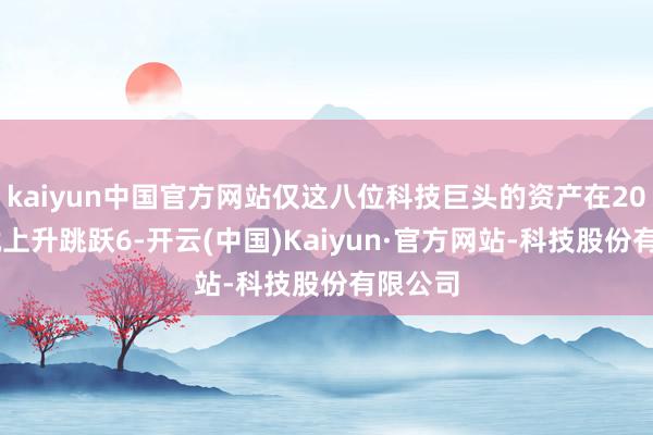 kaiyun中国官方网站仅这八位科技巨头的资产在2024年就上升跳跃6-开云(中国)Kaiyun·官方网站-科技股份有限公司